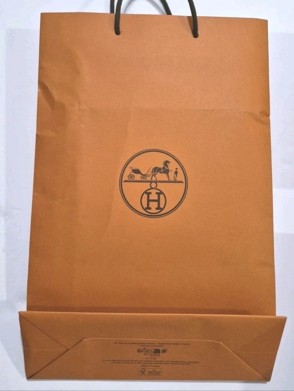 Authentic Hermes Empty Shoe Boxes + Dust Bags + Shopping Bags +...